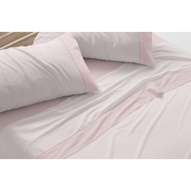 JUEGO DE SÁBANAS 1297  PARA CAMA  DE 150/160 DE BURRITO BLANCO