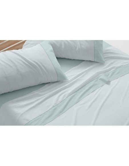 JUEGO DE SÁBANAS 1297  PARA CAMA  DE 150/160 DE BURRITO BLANCO