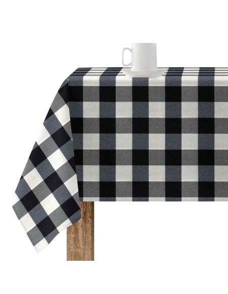 Mantel vichy negro y blanco de 250