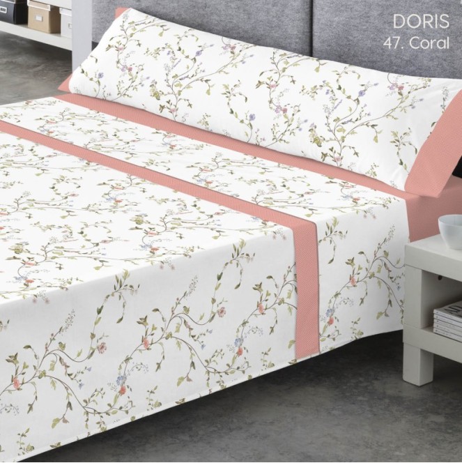 Juego de sabanas Doris para cama de 135/140 de Catotex