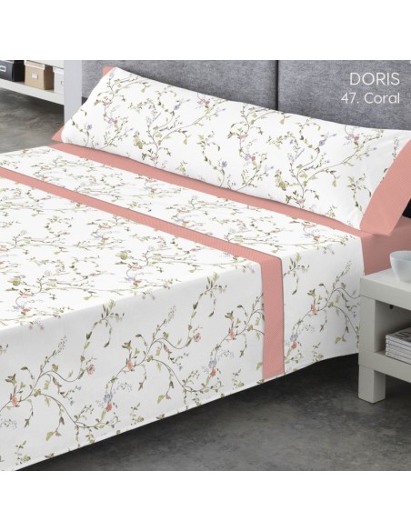Juego de sabanas Doris para cama de 135/140 de Catotex
