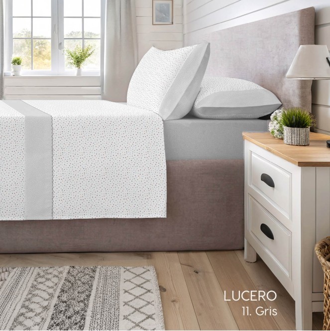 juego de sabanas Lucero para cama de 90 de Catotex