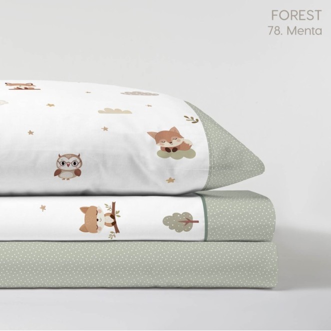 Juego de sábanas Forest 90