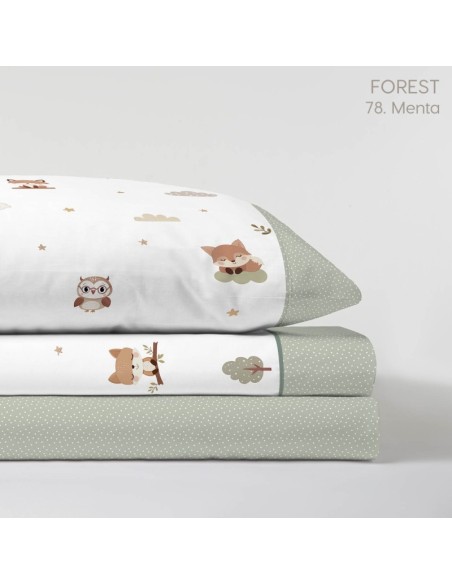 Juego de sábanas Forest 90