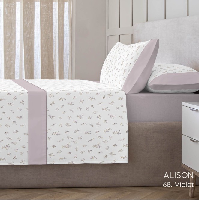 JUEGO DE SABANAS ALISON PARA CAMA DE 135/140 DE CATOTEX