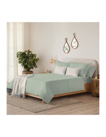 Juego de cama liso cama 105