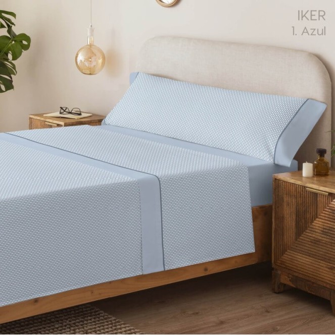 juego de sabanas iker para cama de 135/140 de catotex
