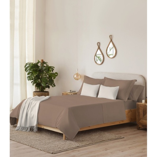 Juego de cama liso 150