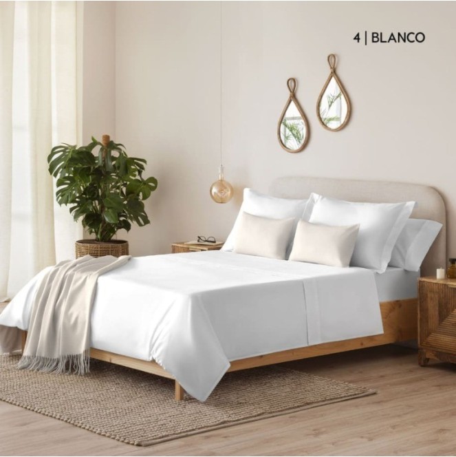 Juego de cama liso 150
