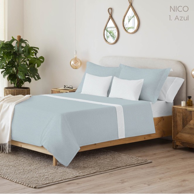 juego de sabanas NICO para cama de 105 de Catotex