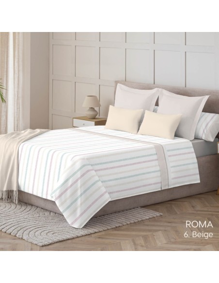 juego de sabanas roma para cama de 135/140 de catotex