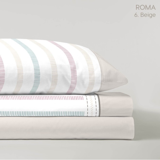 juego de sabanas roma para cama de 105 de catotex