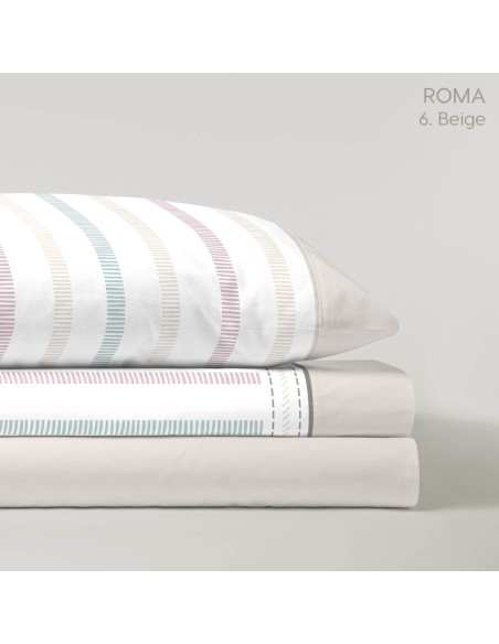 juego de sabanas roma para cama de 105 de catotex