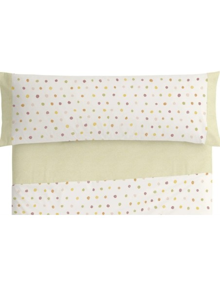 juego de sábanas 7182 para cama de 105 de burrito blanco