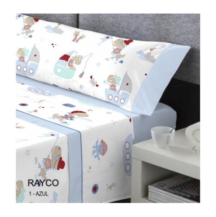 juego de sábanas Rayco para cama de 105 de Catotex