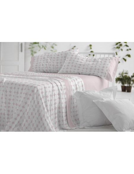 juego de sábanas 3139 para cama de 105 de burrito blanco
