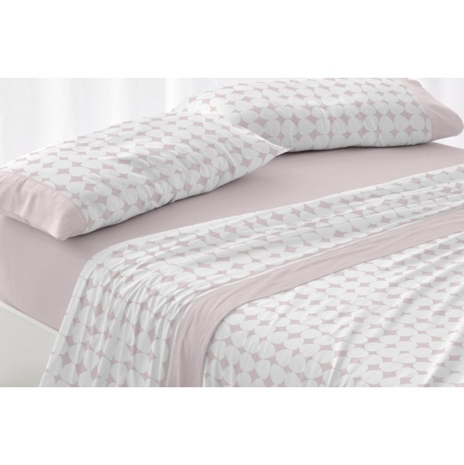 juego de sábanas 3139 para cama de 105 de burrito blanco
