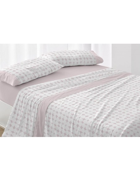 juego de sábanas 3139 para cama de 105 de burrito blanco