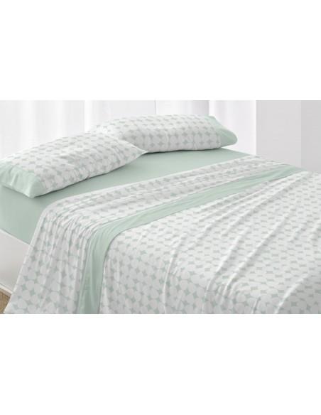 juego de sábanas 3139 para cama de 105 de burrito blanco