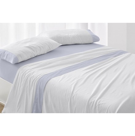JUEGO DE SÁBANAS D1550 PARA CAMA DE 150 DE BURRRITO BLANCO