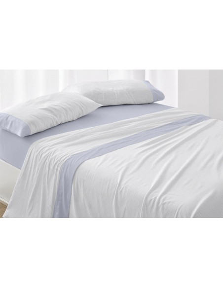JUEGO DE SÁBANAS D1550 PARA CAMA DE 150 DE BURRRITO BLANCO