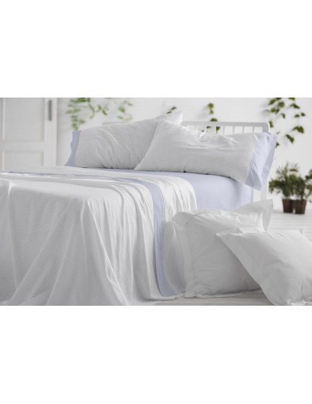 JUEGO DE SÁBANAS D1550 PARA CAMA DE 150 DE BURRRITO BLANCO