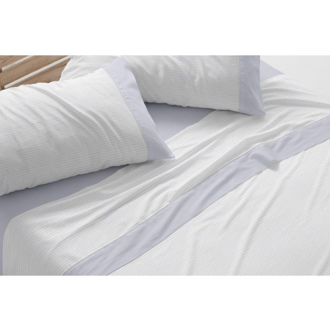 JUEGO DE SÁBANAS D1550 PARA CAMA DE 150 DE BURRRITO BLANCO