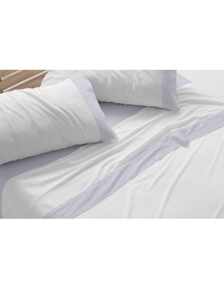 JUEGO DE SÁBANAS D1550 PARA CAMA DE 150 DE BURRRITO BLANCO