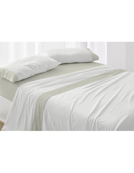 JUEGO DE SÁBANAS D1550 PARA CAMA DE 150 DE BURRRITO BLANCO