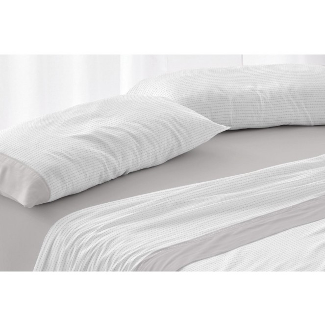 JUEGO DE SÁBANAS D1550 PARA CAMA DE 150 DE BURRRITO BLANCO