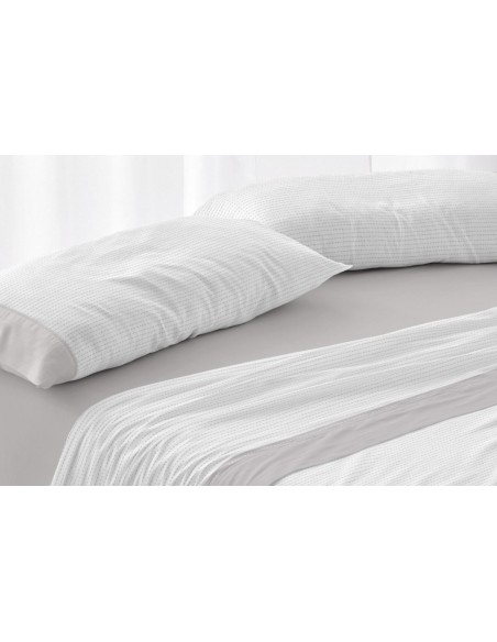 JUEGO DE SÁBANAS D1550 PARA CAMA DE 150 DE BURRRITO BLANCO