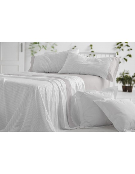 JUEGO DE SÁBANAS D1550 PARA CAMA DE 150 DE BURRRITO BLANCO
