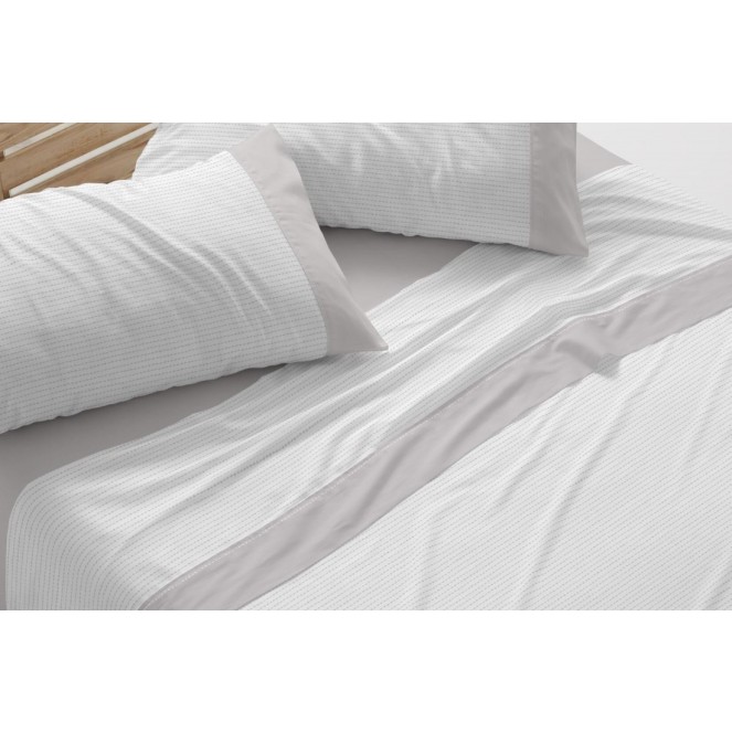 JUEGO DE SÁBANAS D1550 PARA CAMA DE 150 DE BURRRITO BLANCO