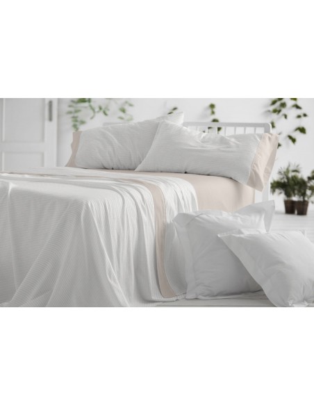 JUEGO DE SÁBANAS D1550 PARA CAMA DE 135 DE BURRRITO BLANCO