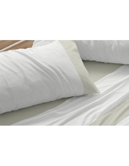JUEGO DE SÁBANAS D1550 PARA CAMA DE 135 DE BURRRITO BLANCO