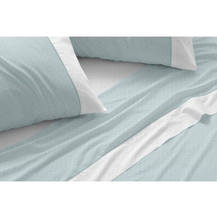 juego de sábanas 1238 para cama de 105 de burrito blanco