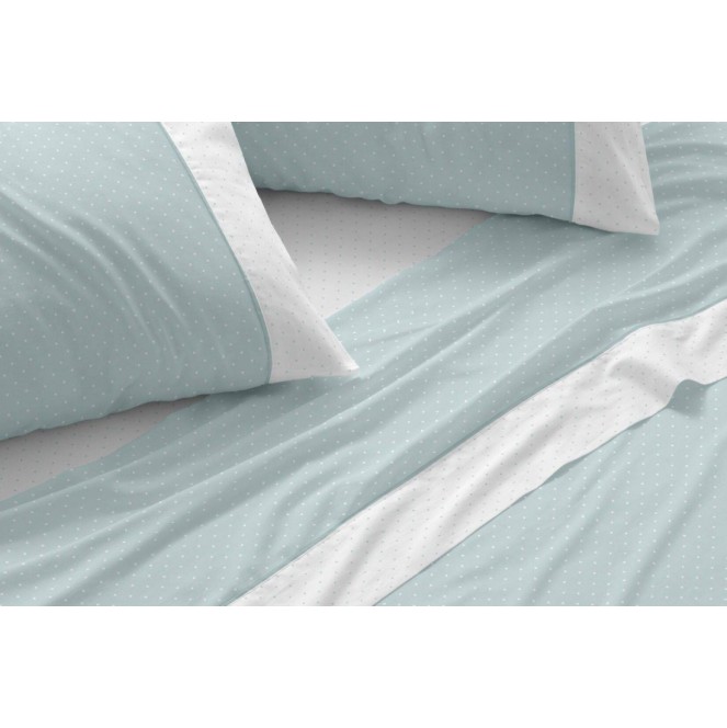 juego de sábanas 1238 para cama de 105 de burrito blanco