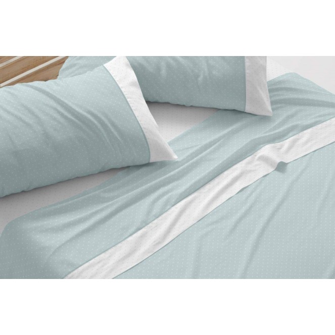 juego de sábanas 1238 para cama de 105 de burrito blanco