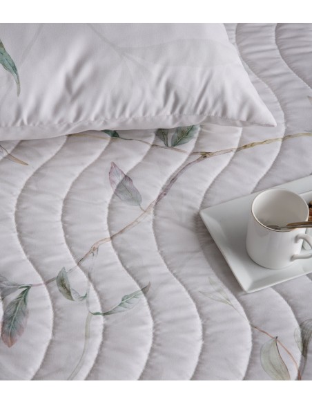 colcha estampada machala de sandeco para cama de  135