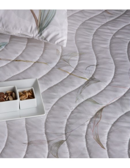 colcha estampada machala de sandeco para cama de  135