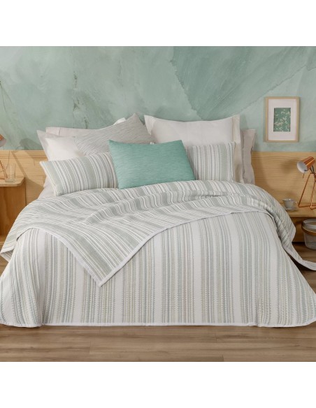 colcha  tribe bambu 3766  de manterol para cama de 150