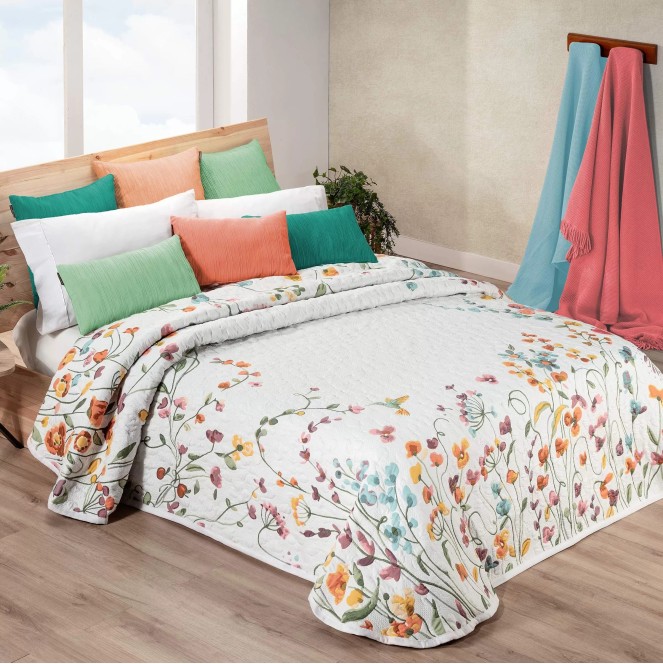 Colcha TRIBE 3766 de Manterol para cama de 150