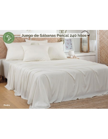 juego cama bamboo percal para cama de 135 de wiss