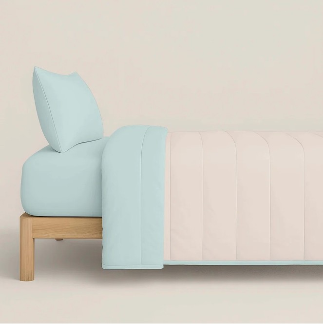 edredón  nórdico bicolor para cama de 135 y 150 de Euromoda