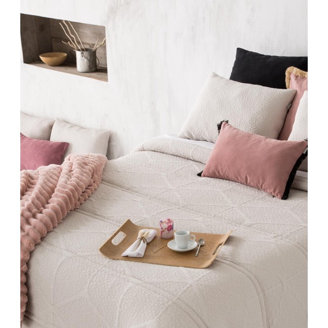 edredón jacquard Pruna para cama de 150 de Sandeco