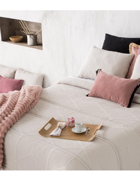 edredón jacquard Pruna para cama de 150 de Sandeco