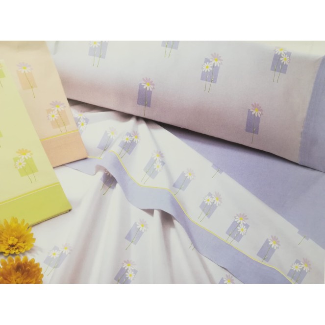 juego de cama de franela para cama  de 90 de catotex
