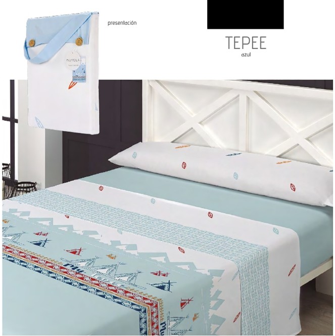 juego Tepee para cama de 105 de unifabrics