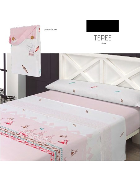 juego Tepee para cama de 105 de unifabrics