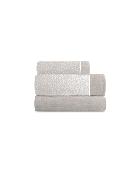 juego de cama de franela Luna para cama de 105 de manterol